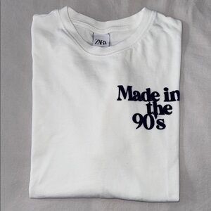 Zara “Made in the 90s” T-Shirt